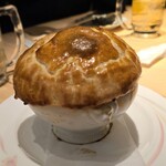 カジュアルフレンチBar 7FUKU - アワビとマッシュルームのパイ包み焼き