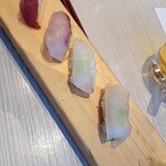松栄鮨 千葉ニュータウン店 - お好み寿司 鯛 カンパチ 平目 赤身