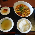 四川料理 蜀彩 - 麻婆豆腐のランチセット