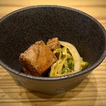 双樹 - 小鉢（鮪の角煮）