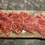 北新地焼肉 きらく - きらくのロース