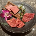 北新地焼肉 きらく - 特選和牛タレと塩