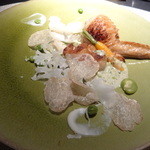 エクアトゥール - 2014.12 フォンドボーのポワレと手羽先