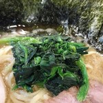 横浜ラーメン 北村家 - ほうれん草
