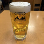 松月庵 - 生ビール(中ジョッキ)660円(税込)