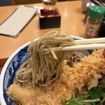 松月庵 - 名代天ぷらそば1595円(税込)