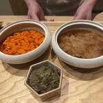 銀座かに松 - 3色丼セット