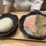 銀座かに松 - 〆の雑炊セット