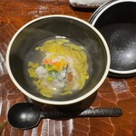 銀座かに松 - 蟹の蕪蒸し