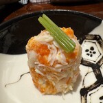 銀座かに松 - ポテサラと言うには贅沢すぎる…