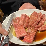 本とさや - 骨付き上カルビ一人前