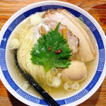 純手打ち 麺と未来 - 塩ラーメン900円