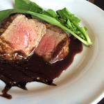 フィッシュテイル - やわらか牛リブロースのグリル〜赤ワインのソース〜  ¥1,830