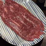 肉酒場 ぼん - ロース(2回目はカットの仕方を変えてくれました)