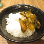 横浜ラーメン 渡来武 - 無限ライス 100円