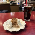 伯爵邸 - モンブラン＋アイスコーヒー