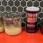 新横浜ラーメン博物館 - 卓上調味料