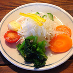 Kou saiken - ランチ Aセット(1650円) 有機野菜サラダ
