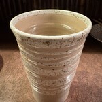 おかめ - 出し割り(麦焼酎)