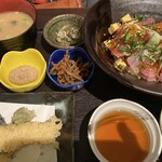 海ごはん おさかな家族 - おらがメシ定食(ご飯小盛)