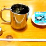 コメダ珈琲店 - 「アイスコーヒー」とおつまみのピーナッツ