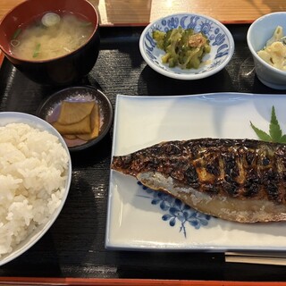 一福 - 料理写真:トロサバ定食 960円
 (佐世保産)