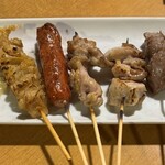 呑めやさわげや居酒屋どや - 焼き鳥盛り合わせ（5本入り）