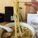 大勝軒 - 歯ごたえと麺の旨味を感じます