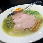 中華蕎麦 無冠 - 特製牡蠣塩ラーメン