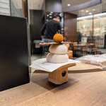 たねや茶屋 - お正月らしい飾り付け