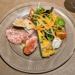 Largo RISTORANTE - 前菜盛り合わせ