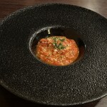 ノルテ - 北海道産リコッタチーズとほうれん草のラヴィオリ
      トマトソース