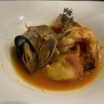 ノルテ - オマール海老と旬魚介類のブイヤベース
