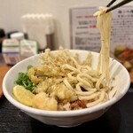 讃岐のおうどん 花は咲く - 牡蠣ぶっかけうどん（1,500円）