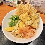 讃岐のおうどん 花は咲く - 牡蠣ぶっかけうどん（1,500円）