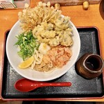 讃岐のおうどん 花は咲く - 牡蠣ぶっかけうどん（1,500円）
