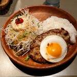 びっくりドンキー - 料理写真:エッグバーグディッシュ（M）