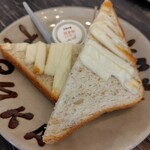 トロイカ - 新メニューのグラハムトースト