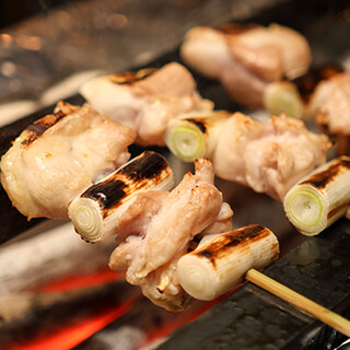 【備長炭使用本格炭火串焼き】
