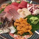 ほていさん 本店 - お造り盛り合わせ