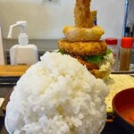 わ楽 - 新ハマさん盛り越しのタルタルマウンテン