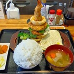 わ楽 - タルタルマウンテン定食