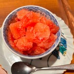 中国料理 仙ノ孫 - スイカ100%シャーベット