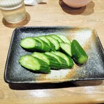 高木鮮魚店 - きゅうり一本漬け