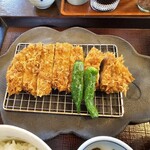 とんかつ 萬福 - 料理写真:ロースかつ