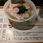 拉麺 生姜と肉 - 