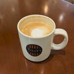 タリーズコーヒーアンドティー - ドリンク写真:ホットカフェラテ