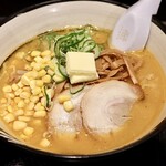 雪あかり - 味噌バターコーンラーメン