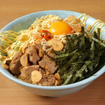 野郎ラーメン - ガリマヨ汁無し豚野郎