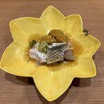 日本料理 滴水 - 寄島産天然鯛　鯛醤油かけ